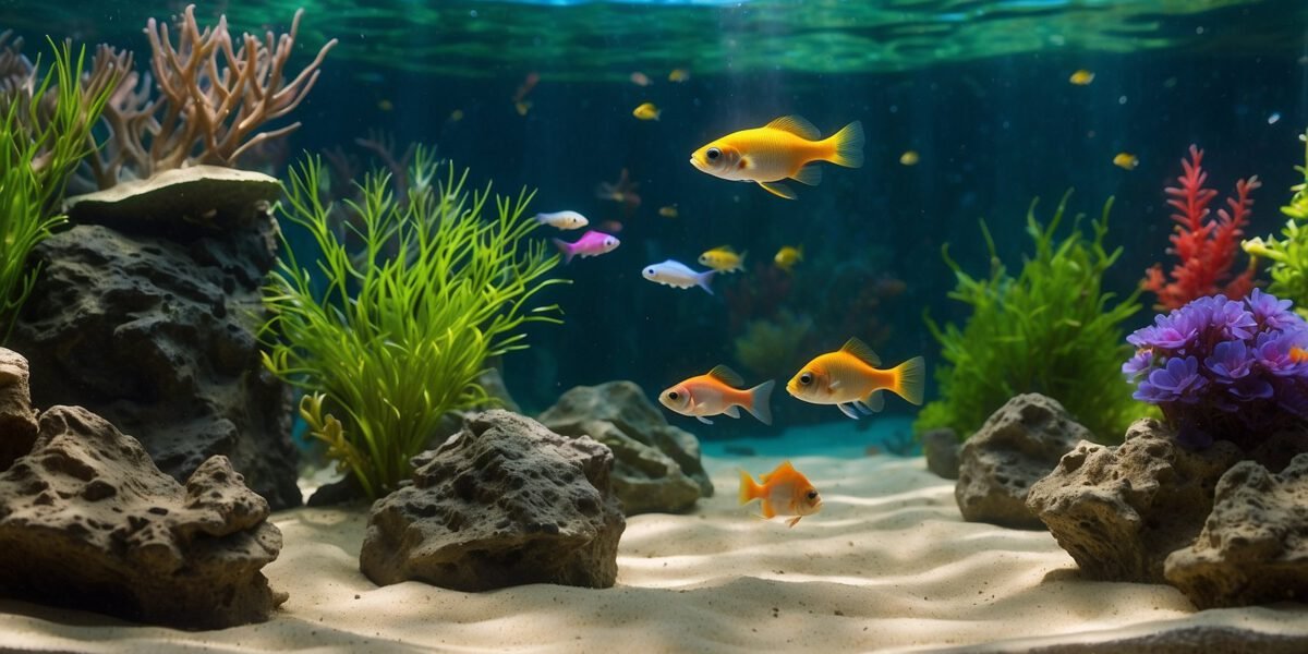 Akvárium berendezése homokkal és kaviccsal kapcsolatos tippek